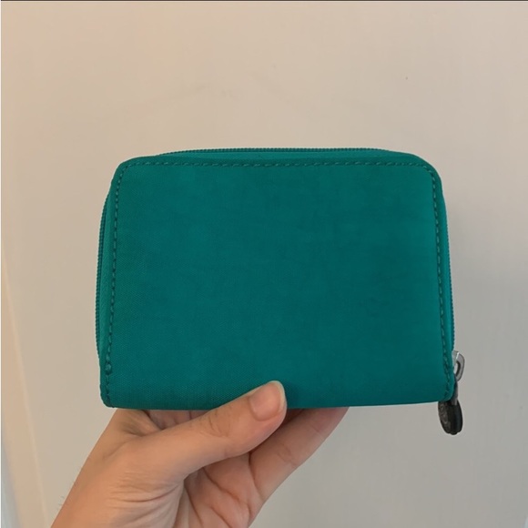 Kipling Turquoise Compact Wallet - Picture 3 of 13